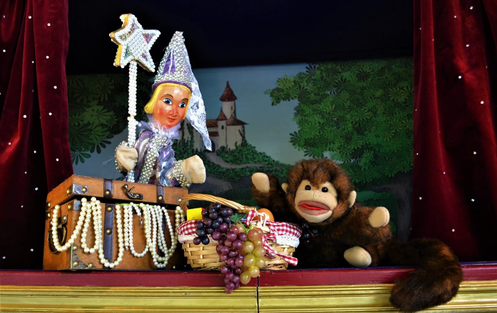 Der Affe Wusel Pusel - Puppentheater Kinder Mit-Mach-Theater