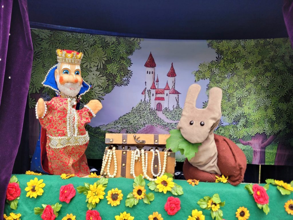 König Zwiebelbart sieht rot - Puppentheater für Kinder